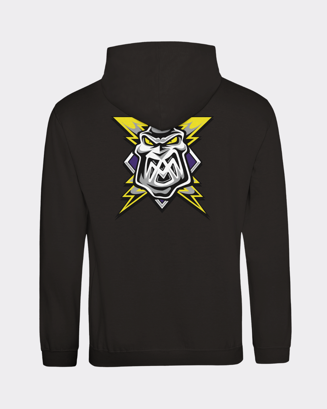 Manchester Storm Pullover Hoodie Black
