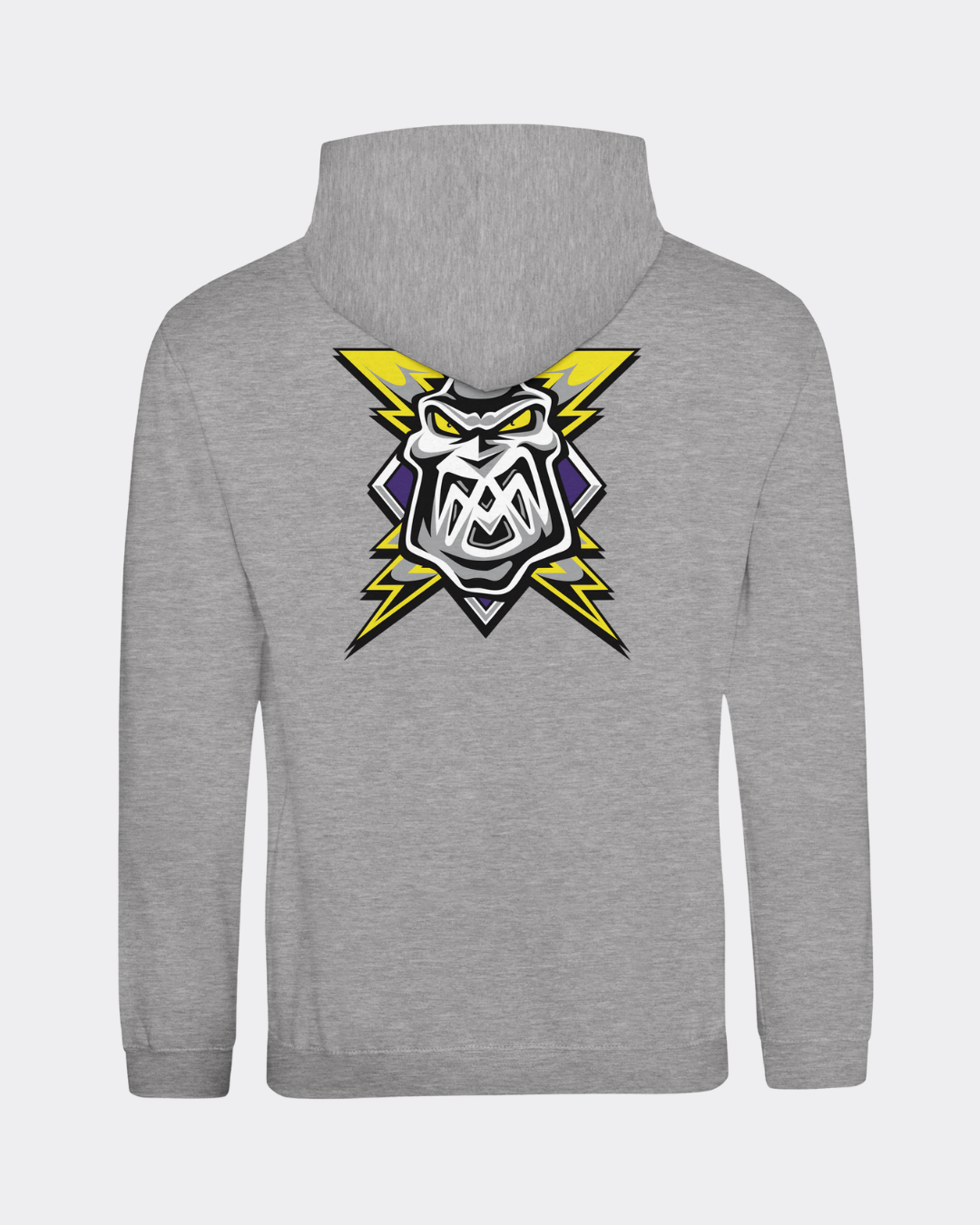 Manchester Storm Pullover Hoodie Grey