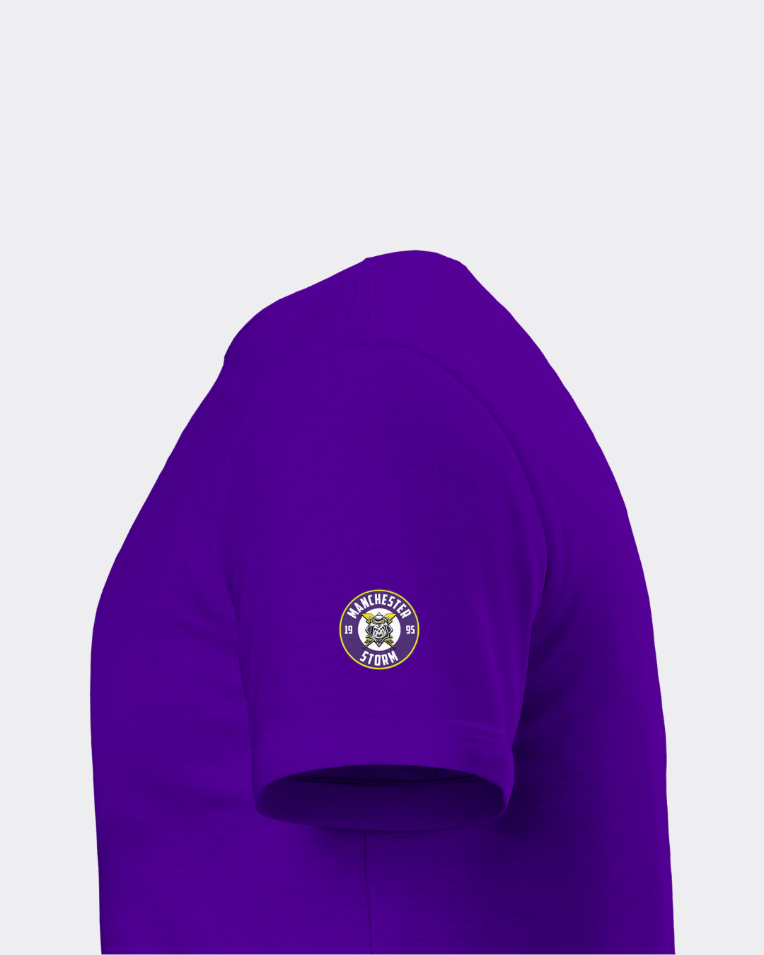 Manchester Storm Kids Crewneck T-shirt Purple