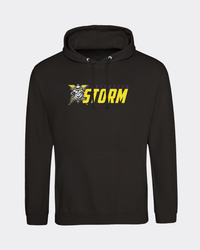 Manchester Storm Pullover Hoodie Black