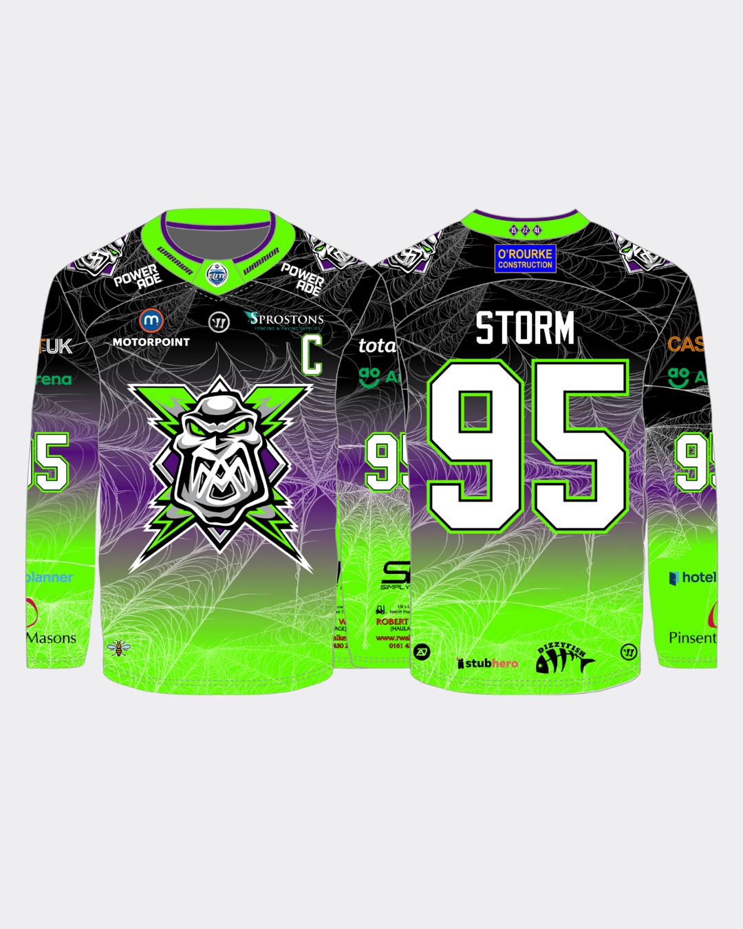 Manchester Storm Replica 26/27 Halloween Jersey