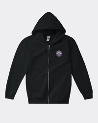 Manchester Storm Unisex Zip Hoodie Black