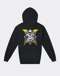 Manchester Storm Unisex Zip Hoodie Black