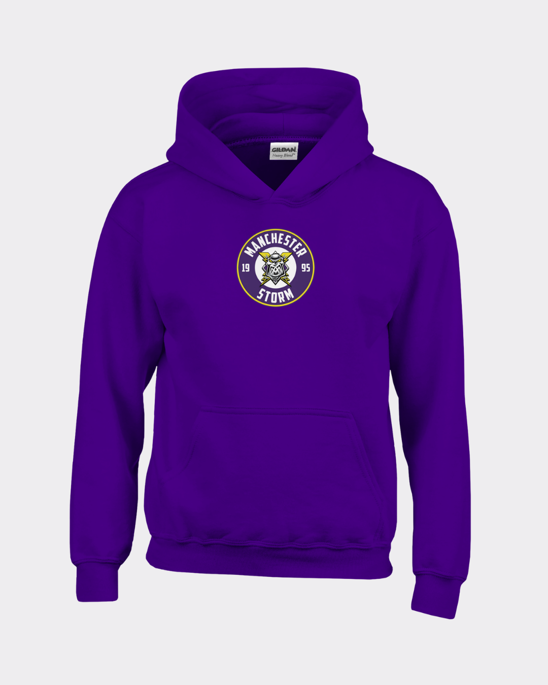 Manchester Storm Kids Pullover Hoodie Purple